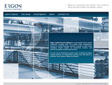 Tablet Screenshot of ergoncapital.com